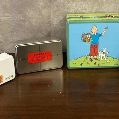 Assorted Collectible Tins 