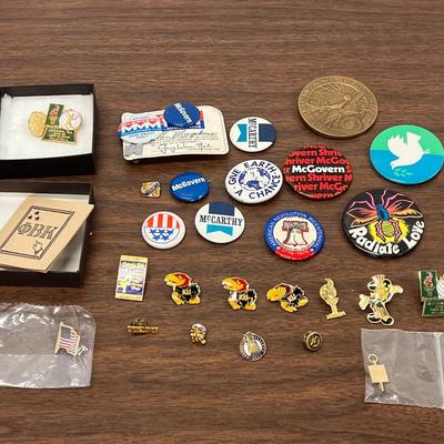 Campaign Pins - Olympics Pins