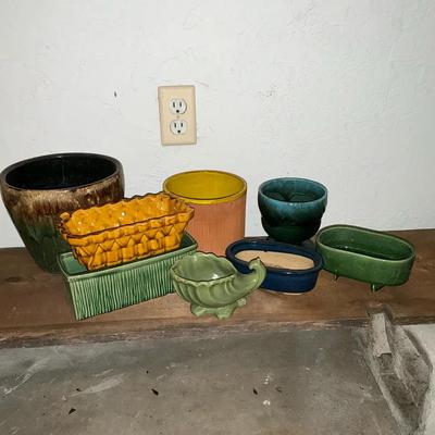 Glazed Plant Pottery 