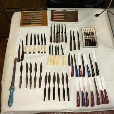Vintage Knife Sets 