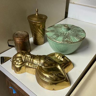 Copper & Brass Kitchen - USA Pottery