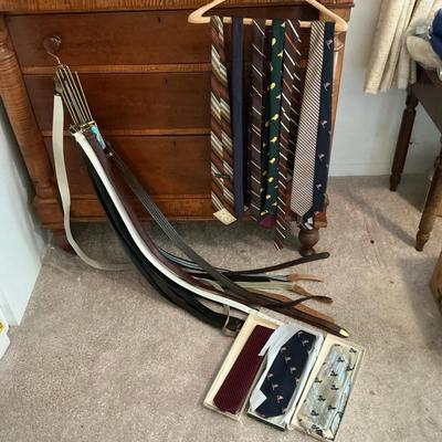 Leather Belts & Neck Ties