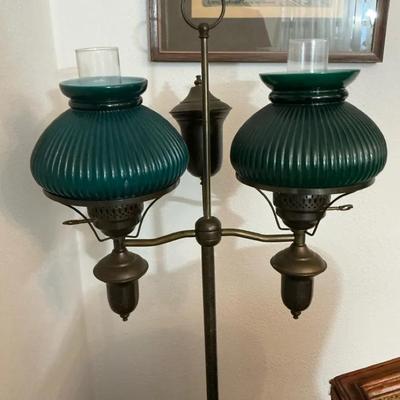 VTG Double Arm Oil Floor Lamp Electric