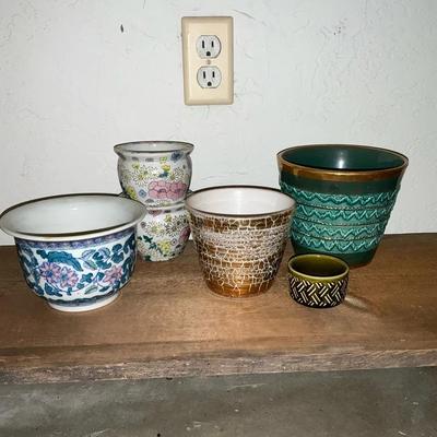 Italian & Asian Plant Pottery