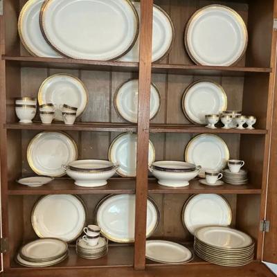 Royal Doulton WEG Monogram China Set Incomplete