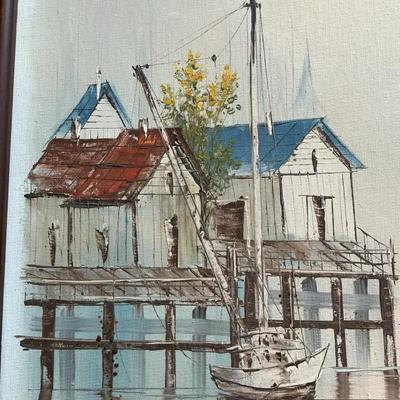 Fishing Trawler Signed