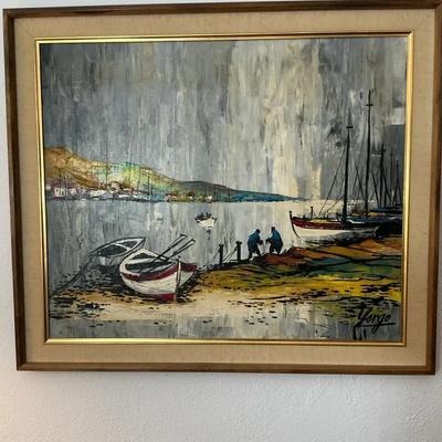 Boat Village By Yorgo 