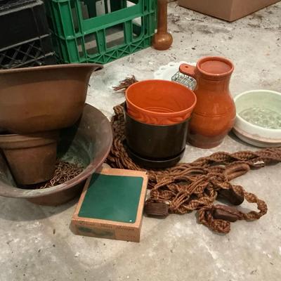 Macrame Hangers Copper Pots And More