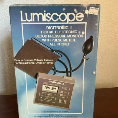 Lumiscope DigiTronic Two Digital Electronic Blood Pressure Monitor
