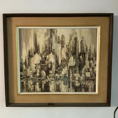 Cityscape Painting By Carl Thorp