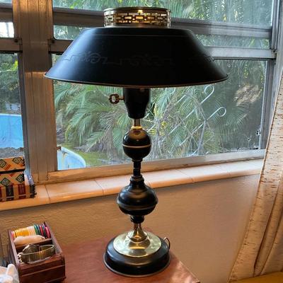 Black & Brass Desk Lamp