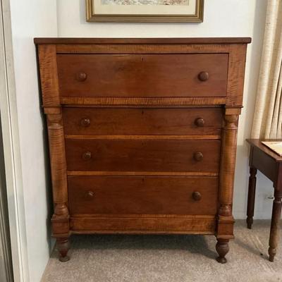 Antique Cherry High Boy