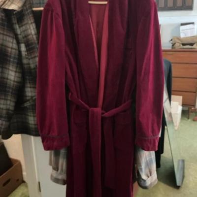 Bill Blass Men’s Corduroy Robe Size L
