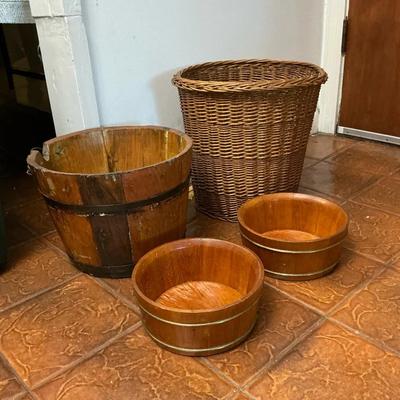 Barrel & Basket Plant Holders 