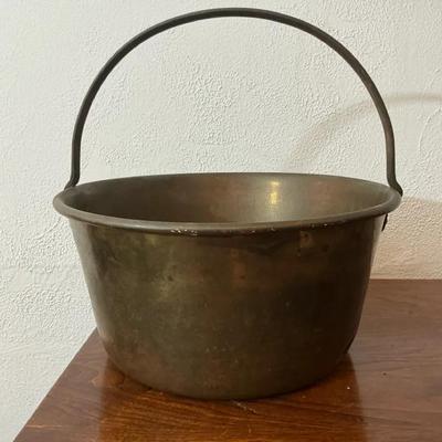 Brass Or Copper Bucket Fixed Handle