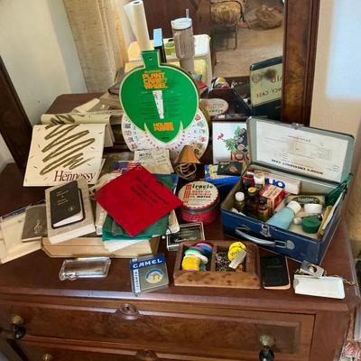 Vintage Bedside Table Collectibles