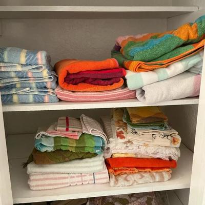 Vintage Terry-Cloth Linens