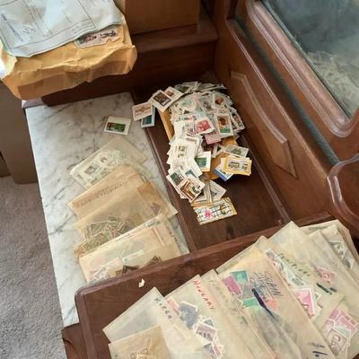 Stamps Mystery Lot Ireland, Netherlands, Norway And More