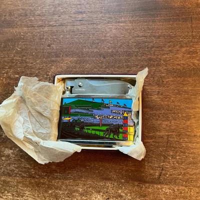 NIB Howard Kentucky Derby Enamel Lighter #1