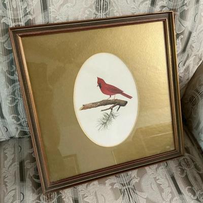 Helen Guymon Male Cardinal Signed Numbered 