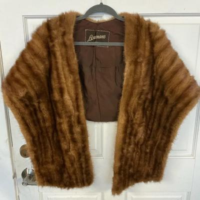 Mink Stole From Bowman‘s Of Pittsburgh