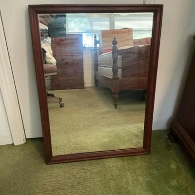 Wood Framed Mirror