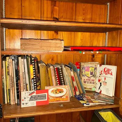 Vintage Cook Books & Garden Encyclopedia 