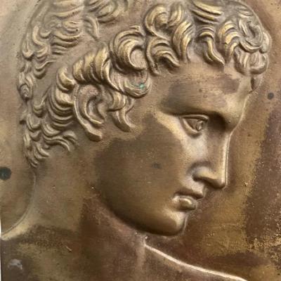 Midas Brass Wall Plaque