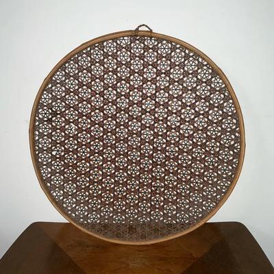 Woven Split Reed Bamboo Screen/Decor