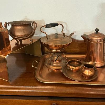 Sternau & Co Copper Tea Set And More