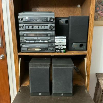 GPX Sound System With Yamaha Speakers