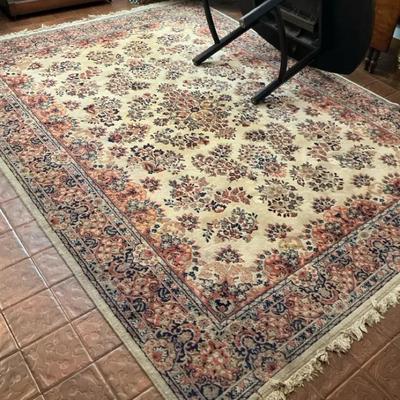 Belleotan Worsted Wool Rug 11.3x8.3 Belgium