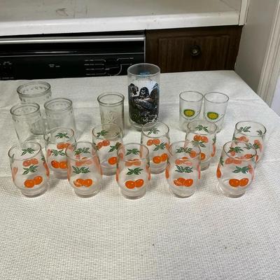 Vintage Collectible Juice Glasses