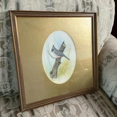 Helen Guymon Tufted Titmouse Signed Numbered
