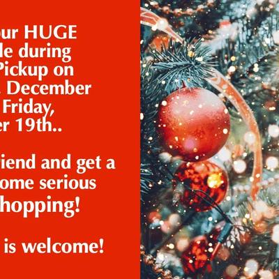 Don't miss our HUGE Picker Sale Event!!!