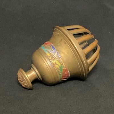Vintage Brass Elephant Claw Bell
