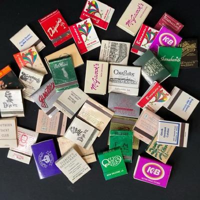 Match Books From New Orleans LA Establishments