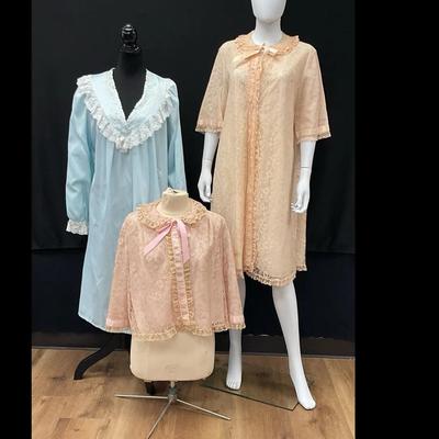 Vintage House Dresses L/XL