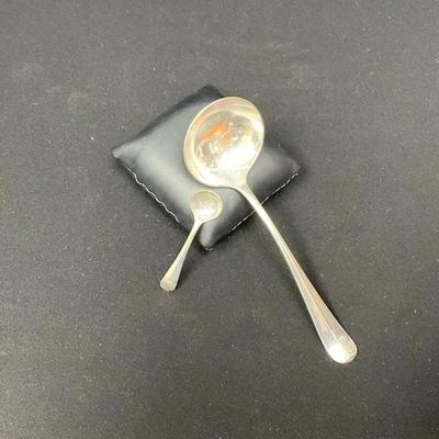 EPNS Ladle And Salt Spoon