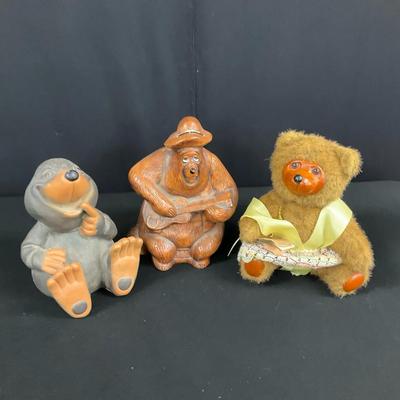 Disney & Vintage Bears Lot