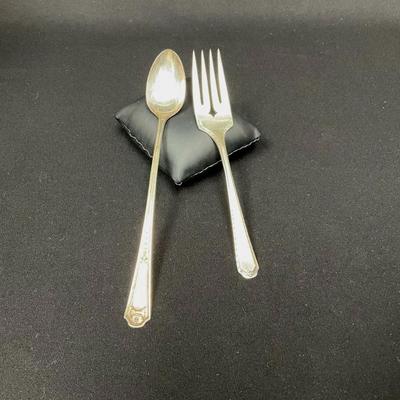 Vintage Oneida Fork And Niagara Teaspoon