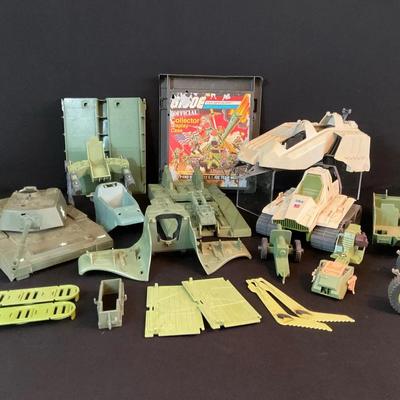 Vintage GI Joe Vehicle Parts