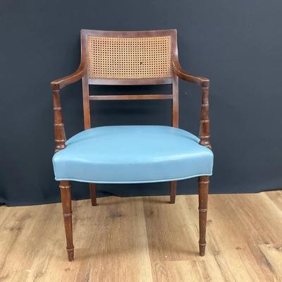 Sheraton Style Came Back Armchair 