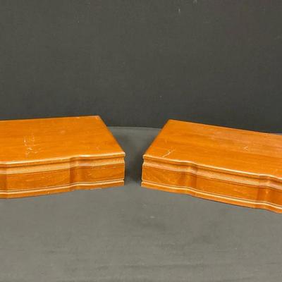 Two Silver Storage Chests 