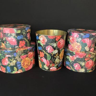 Decorative Storage Boxes And Waste Bin