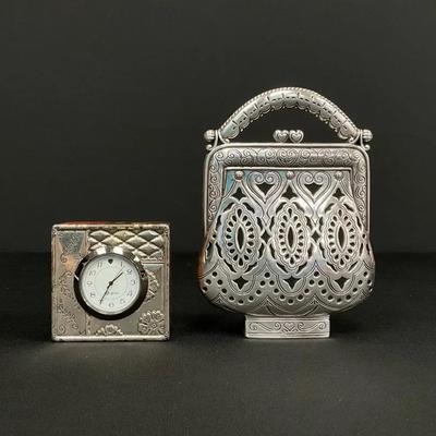 Brighton Square Desk Clock And Night Light Cover