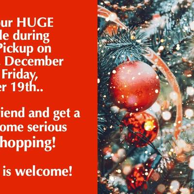 Don't miss our HUGE Picker Sale Event!!!