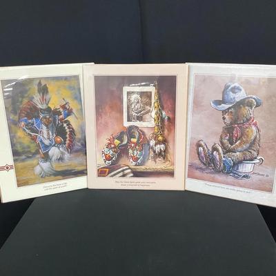 Country Art Print Lot 