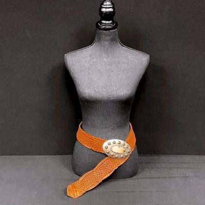 Leather Concho Belt