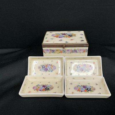 Porcelain Made In Czechoslovakia From Ovington’s In NY City 